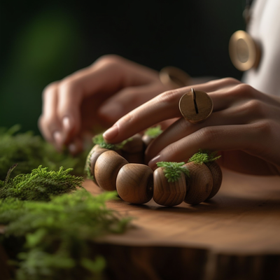 New, revolutionary Plant Based jewellery range: the beauty of living green for your skin