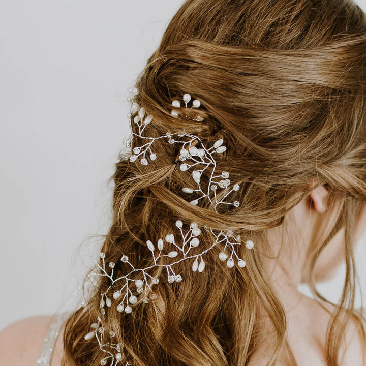 Hair jewelry hairstyle