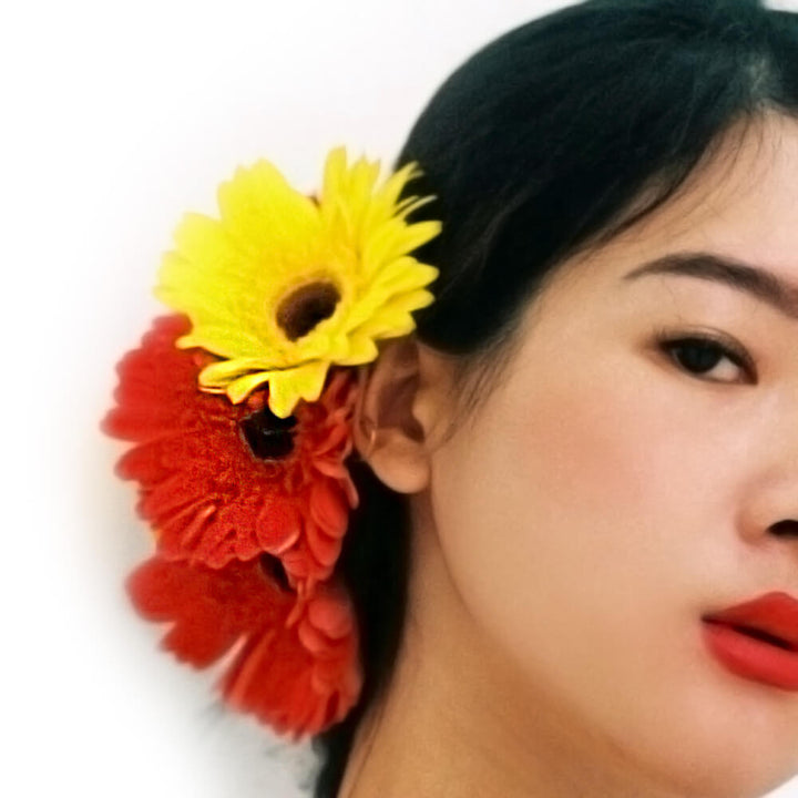 Hair flowers
