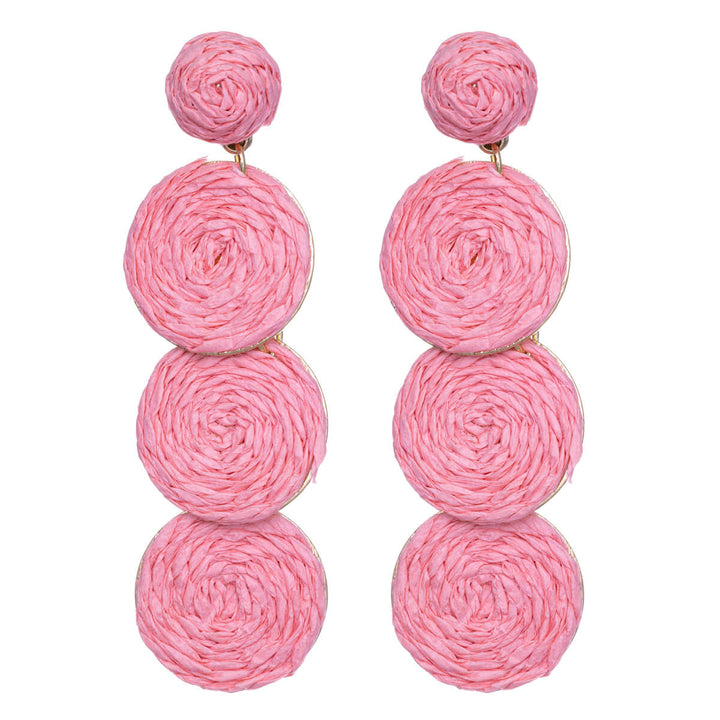 Paper threads Drop earrings