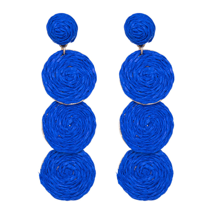 Paper threads Drop earrings