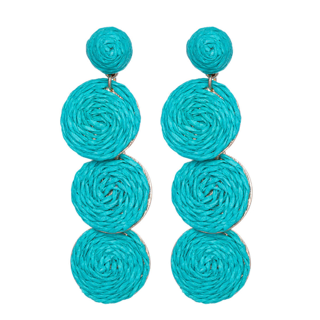 Paper threads Drop earrings