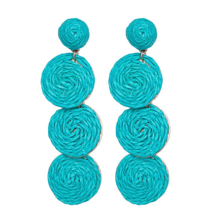 Paper threads Drop earrings