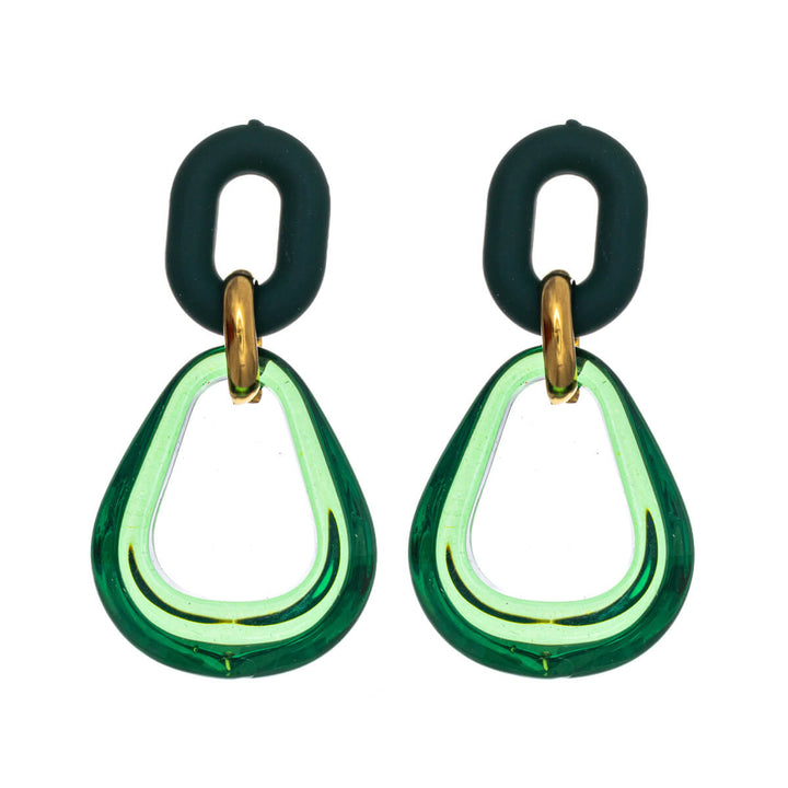 Vibrant Drop earrings (Steel 316L)