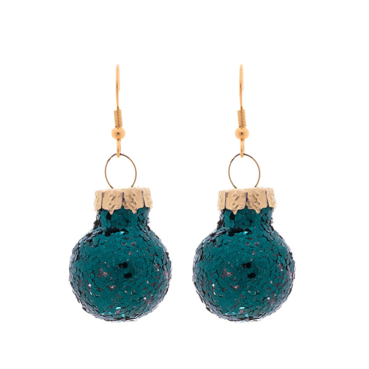 Hileiset Christmas ball earrings ø2cm (Steel 316L)