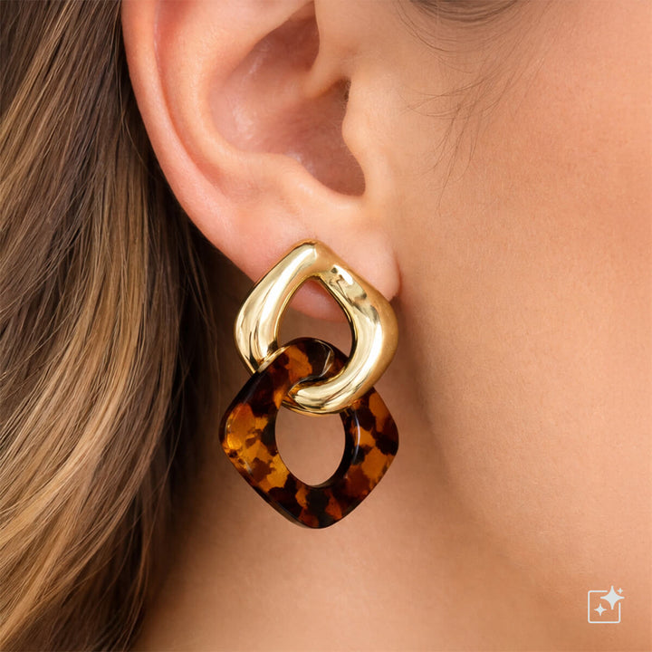 Stora kedjeörhängen (316L stål)