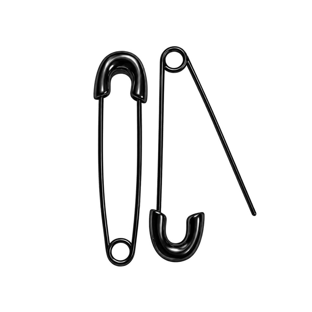 Hook-back örhängen – kirurgiskt stål