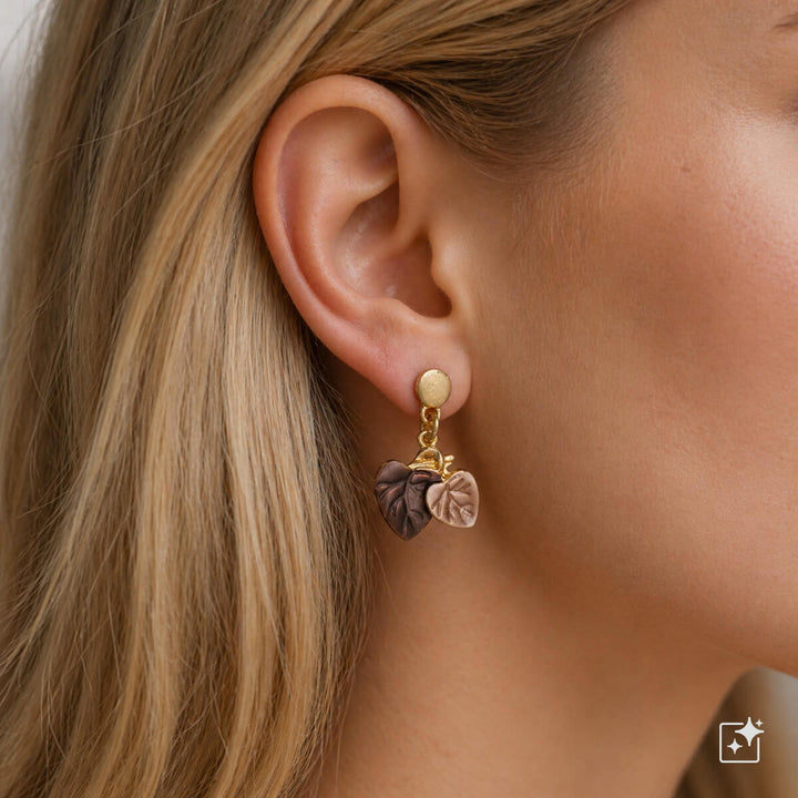 Leaf Earrings – Drop earrings