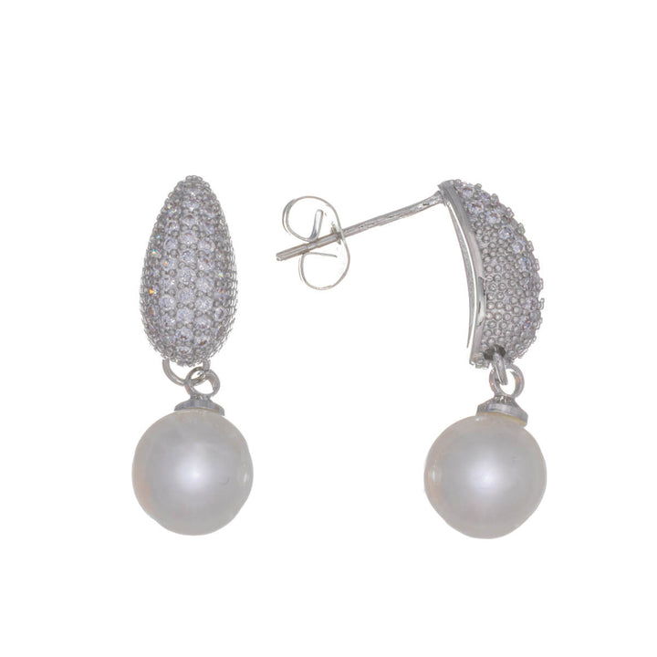 Örhängen med zirkoner – eleganta, hängande festörhängen