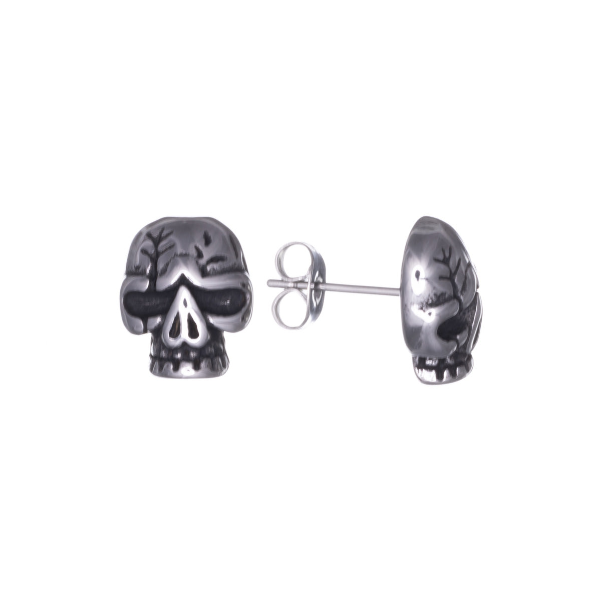 Skull earrings (Steel 316L)