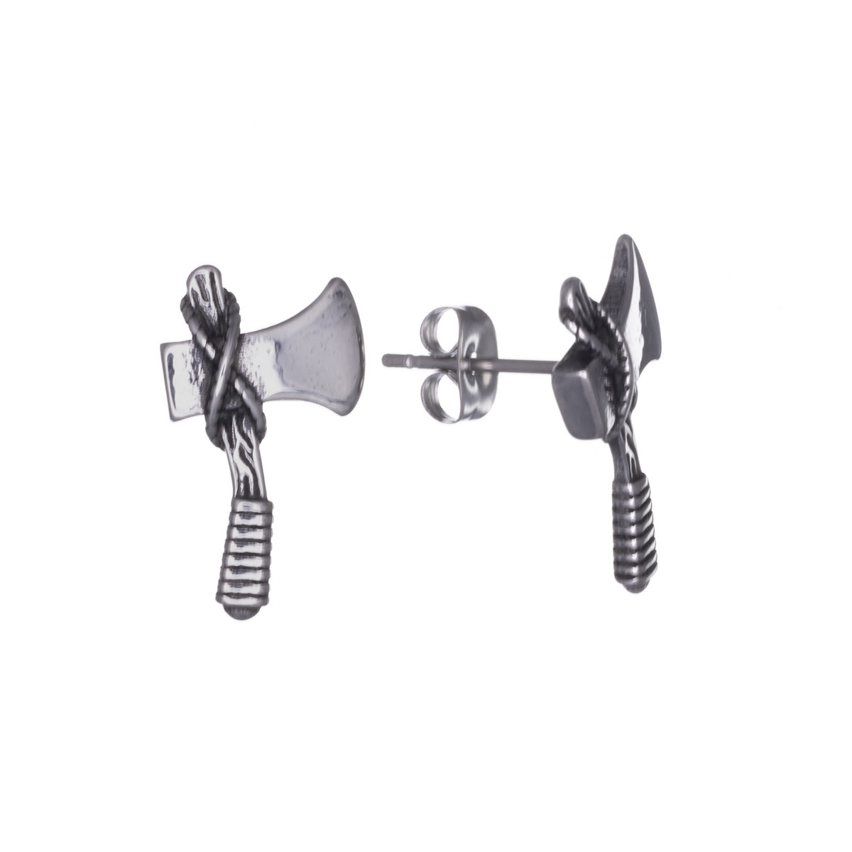 Steel axe earrings (Steel 316L)