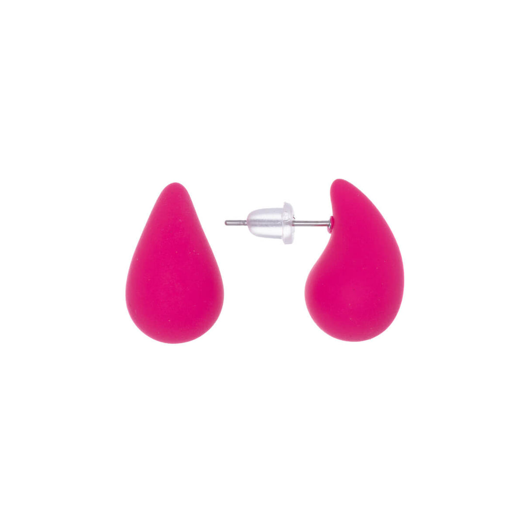 Coloured drop earrings (Steel 316L)