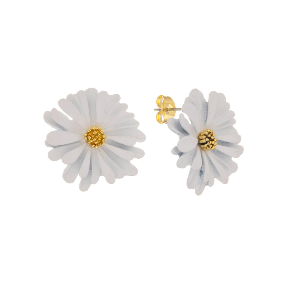 Colourful flower earring (Steel 316L)