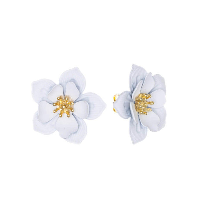 Colourful flower earring (Steel 316L)