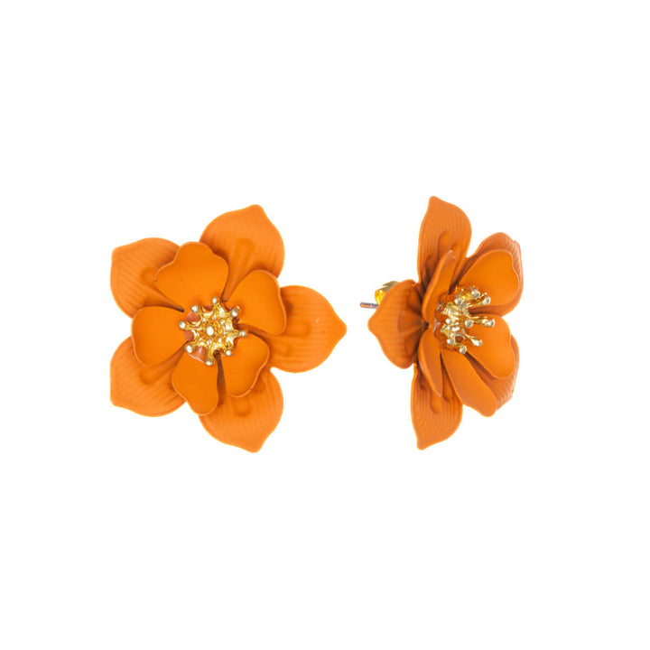 Colourful flower earring (Steel 316L)