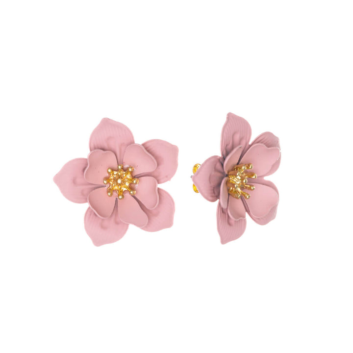 Colourful flower earring (Steel 316L)