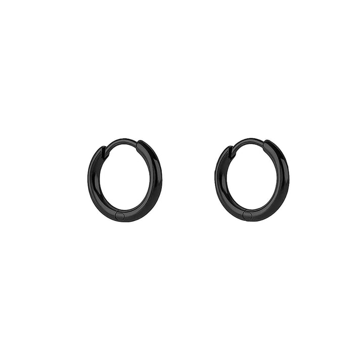 Små örhängen stålörhängen 8mm (Stål 316L)