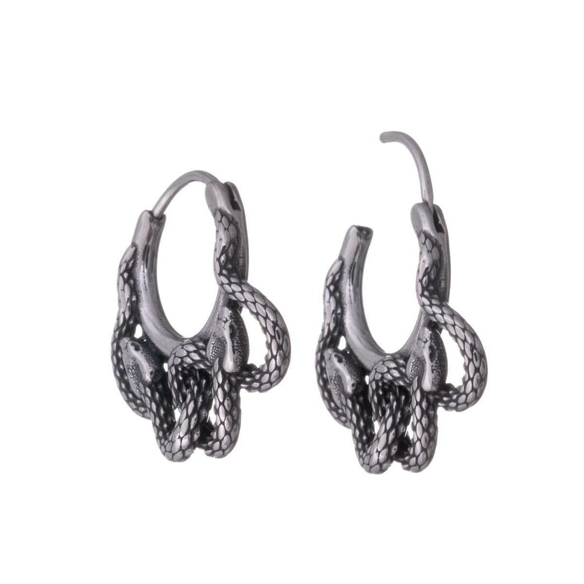 Snake earrings (Steel 316L)