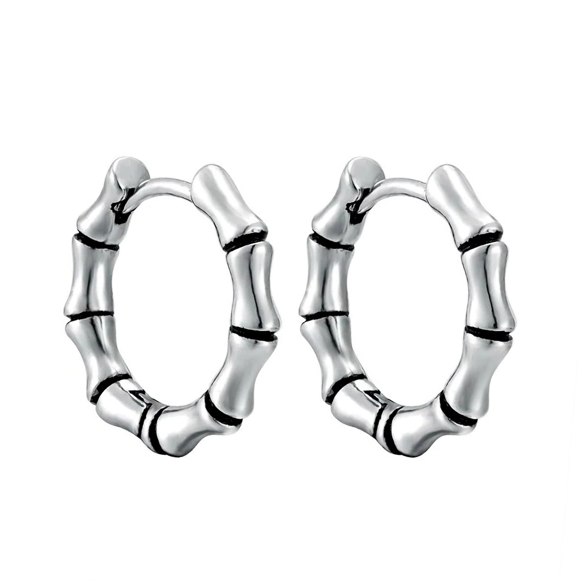 Skeleton earrings 12mm (Steel 316L)