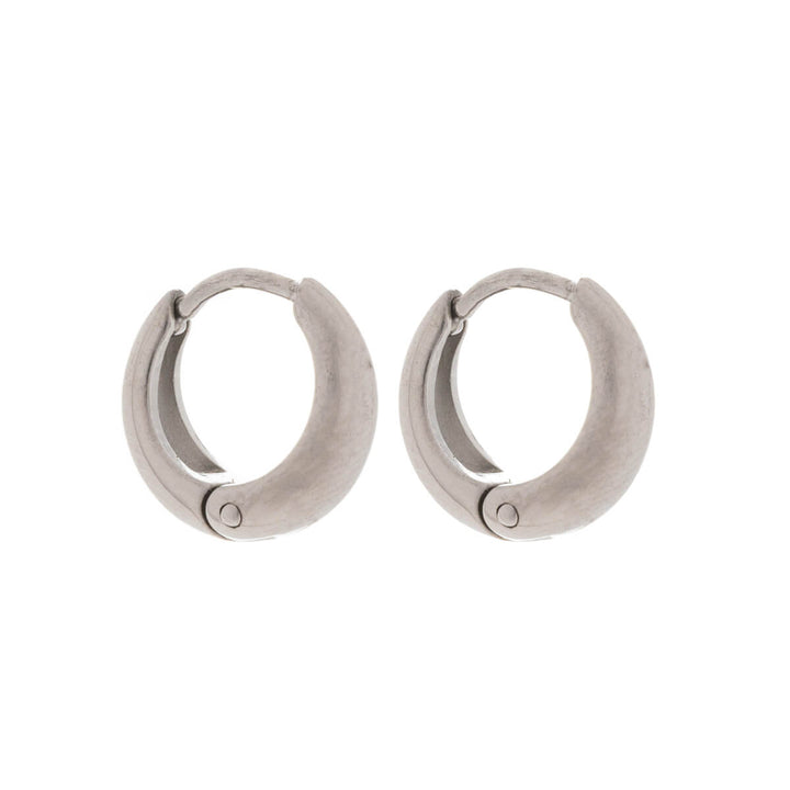 Small flared earrings 12mm (Steel 316L)