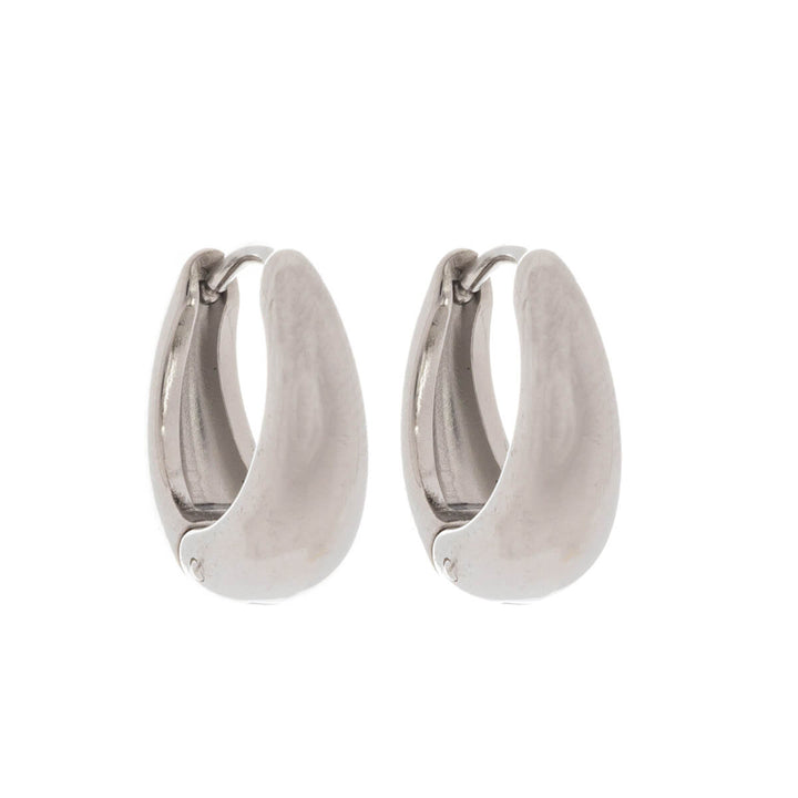 Small flared earrings 16mm (Steel 316L)