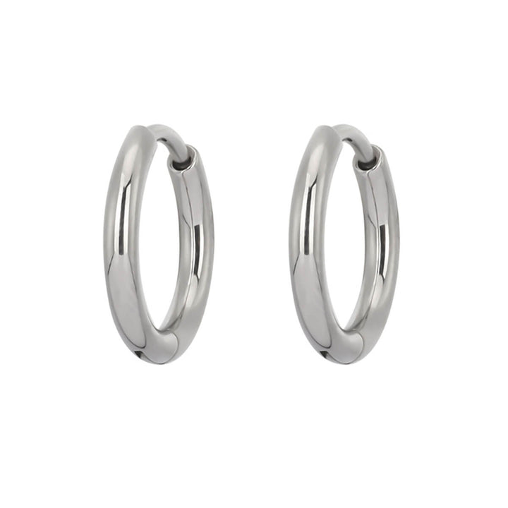 Titanium earrings 8-12mm (Titanium G23)