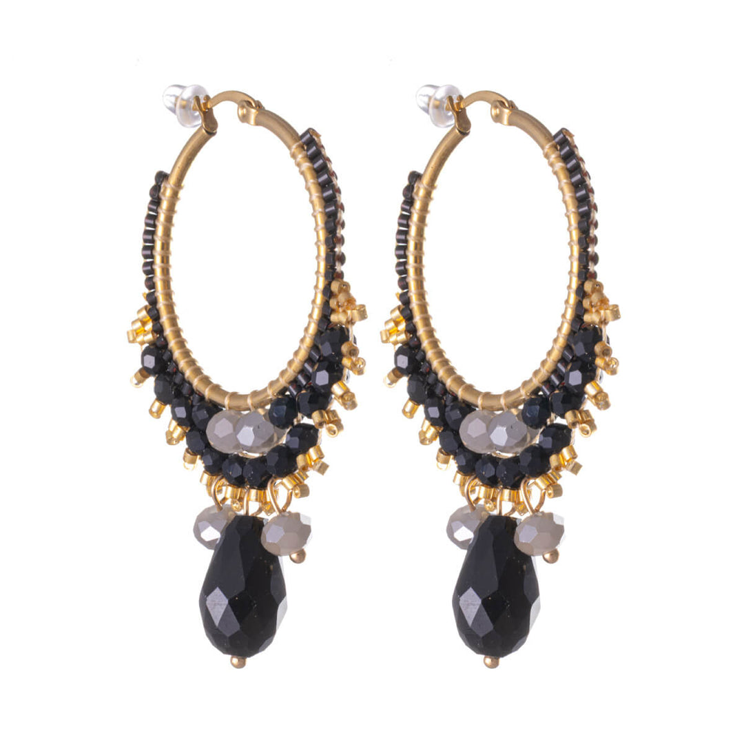 Örhängen med pärlor (stål 316L)