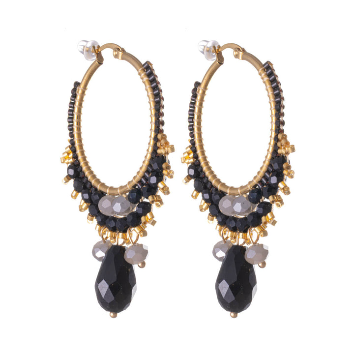 Örhängen med pärlor (stål 316L)