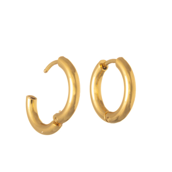 Örhängen i stål 3 mm 8 mm (stål 316L)