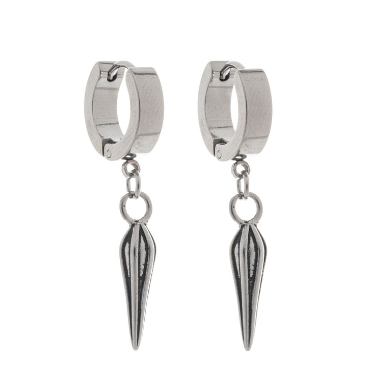 Spikade örhängen – kirurgiskt stål (316L)