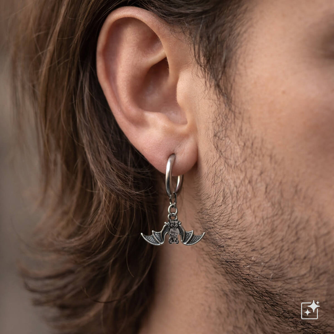 Bat ear rings – surgical steel (316L)