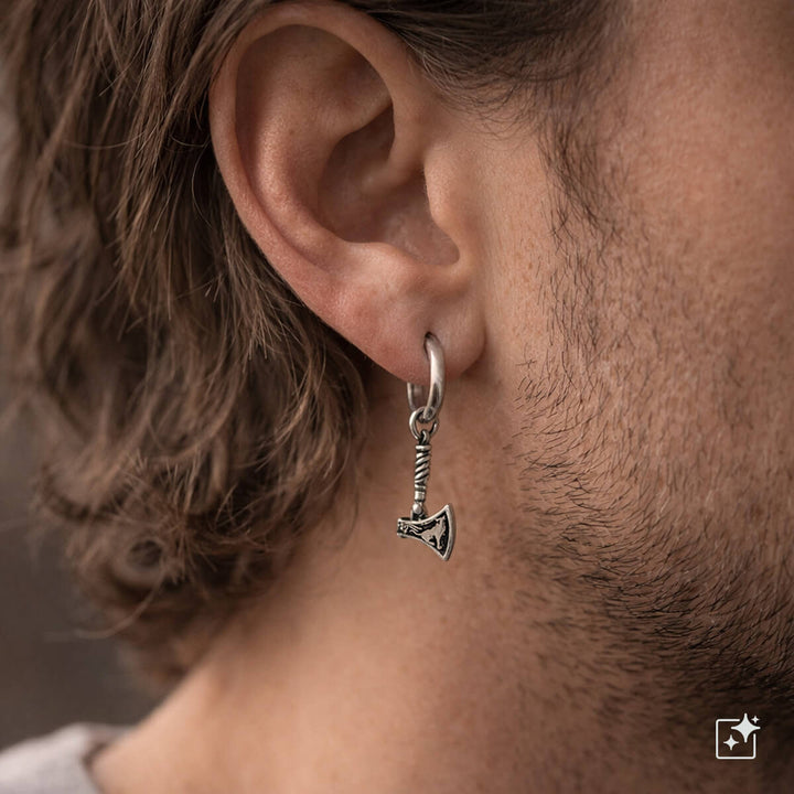 Kirves riipus korvarenkaat – Kirurginteräs (316L)