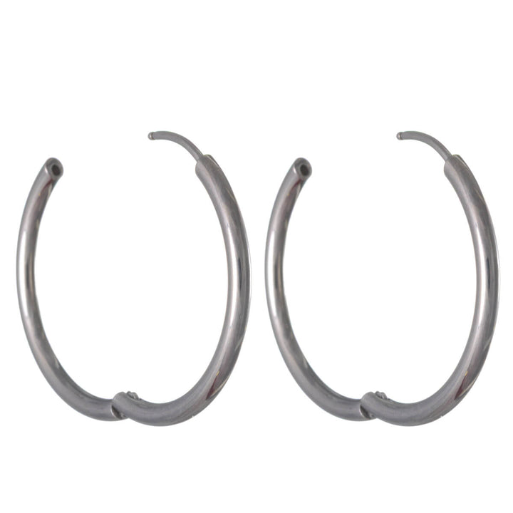 Titaani Korvarenkaat 2cm – G23