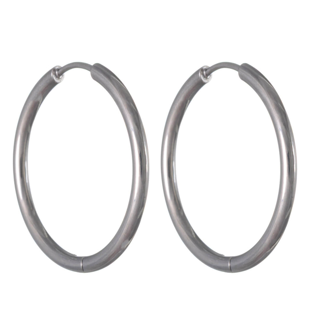 Titaani Korvarenkaat 2cm – G23