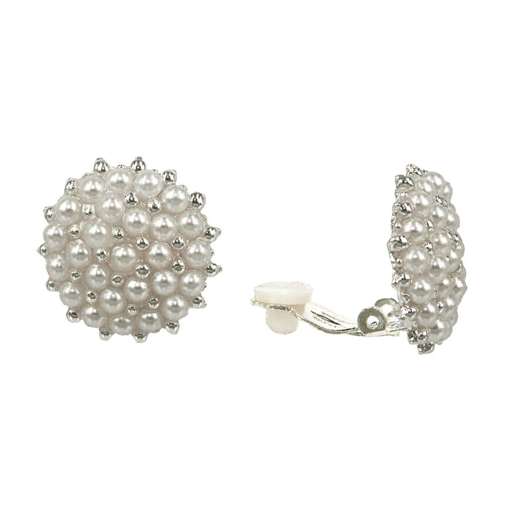 Round multi-bead Clip-on earrings - Ninja.fi