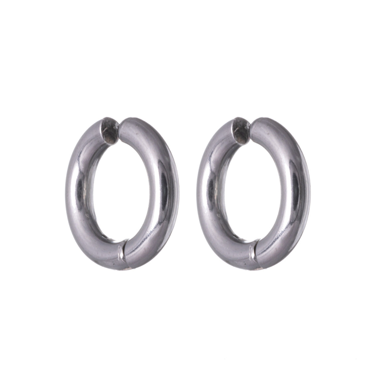 Örhängen clipsörhängen 2,5 mm x 8 mm (stål 316L)