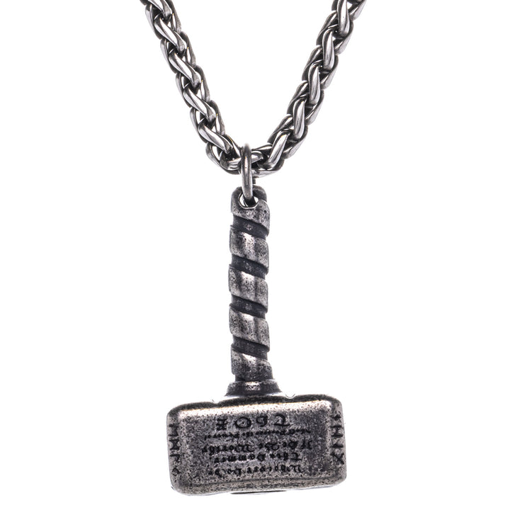 Mjölnir Thor's hammer pendant necklace (Steel 316L)