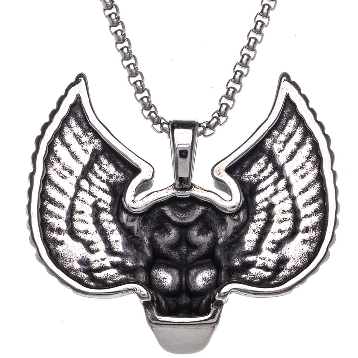 Skull pendant necklace (Steel 316L)