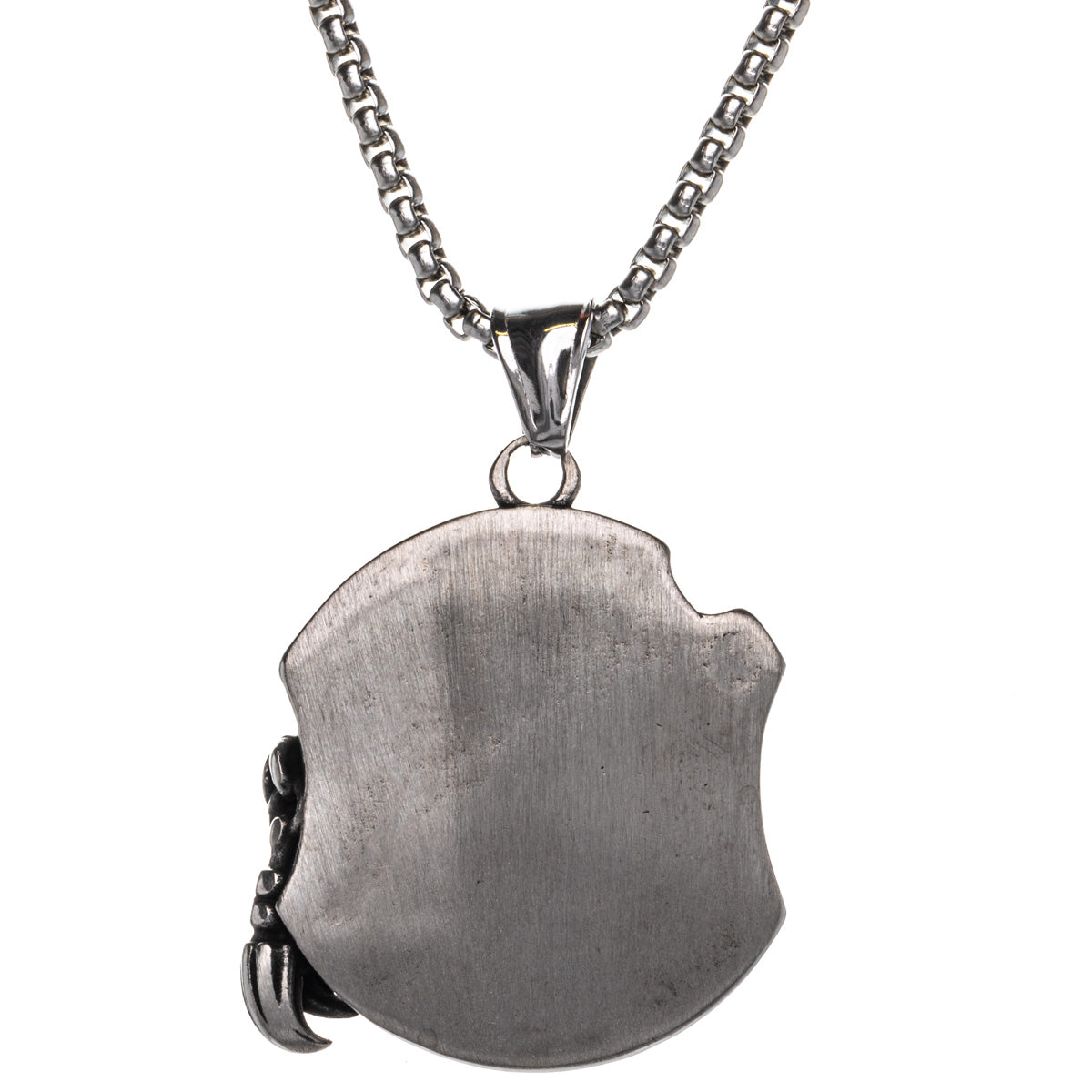 Viking shield pendant necklace (Steel 316L)