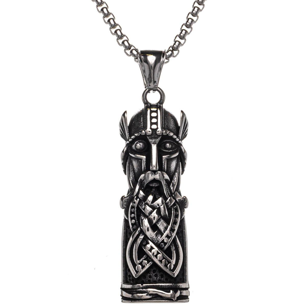 Viking totem pendant necklace (Steel 316L)