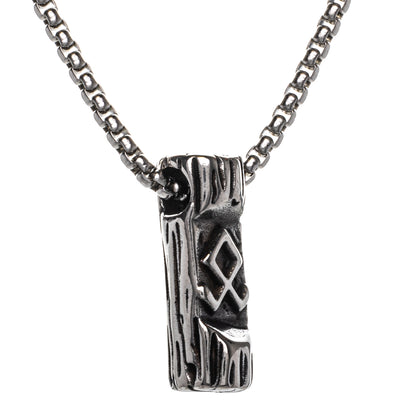 Othala pendant pendant necklace (Steel 316L)