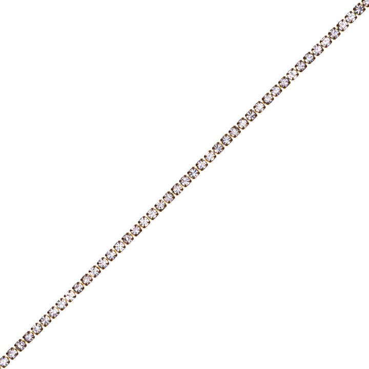 Zirkonia tennis kaulaketju 40cm +5cm (Teräs 316L)