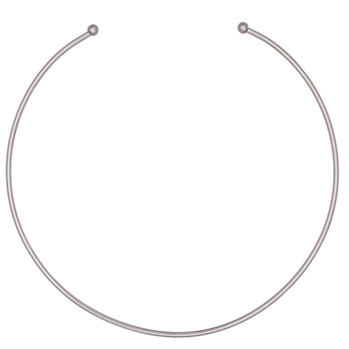 Teräksinen choker kaulakoru kapea kaulapanta (Teräs 316L)