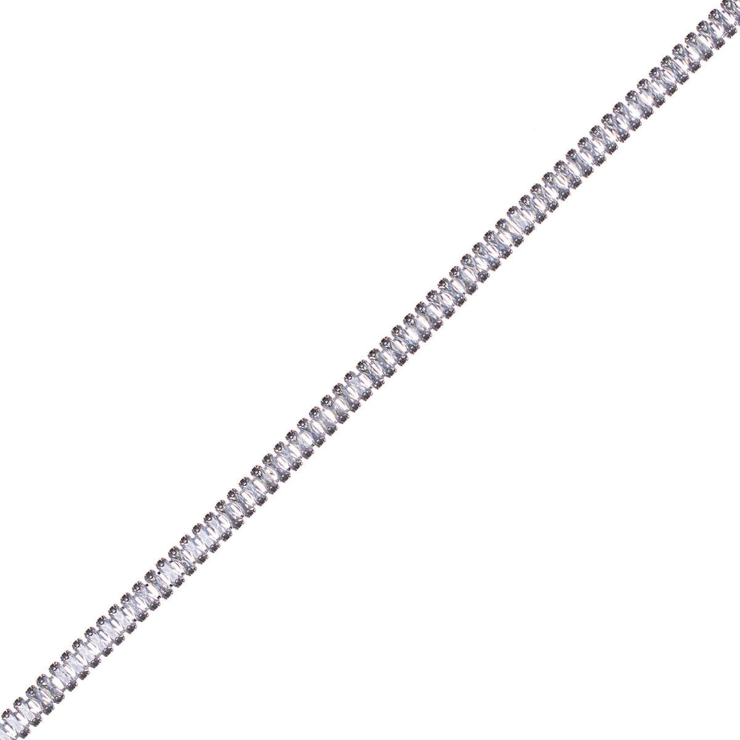 Siro baguette-zirkoniakaulakoru