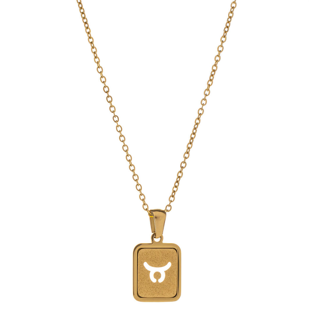 Horoskooppikaulakoru – Kullattu kirurginteräs (316L) - Ninja.fi