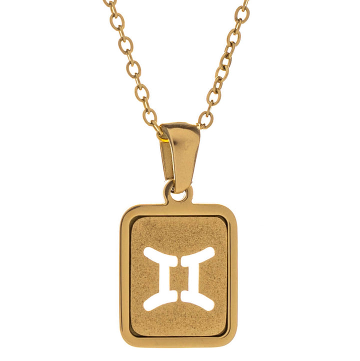 Horoskooppikaulakoru – Kullattu kirurginteräs (316L) - Ninja.fi