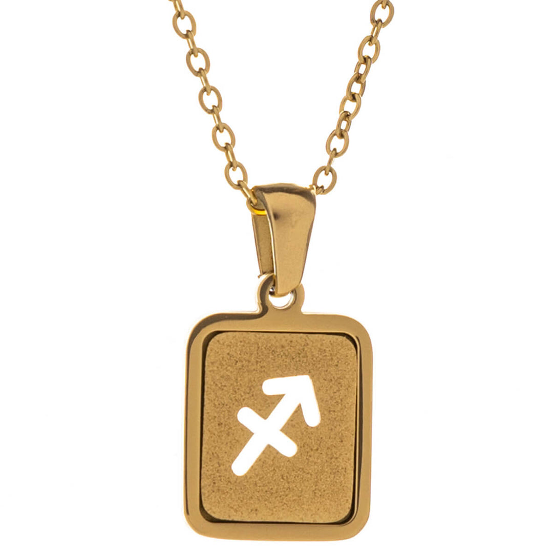 Horoskooppikaulakoru – Kullattu kirurginteräs (316L) - Ninja.fi