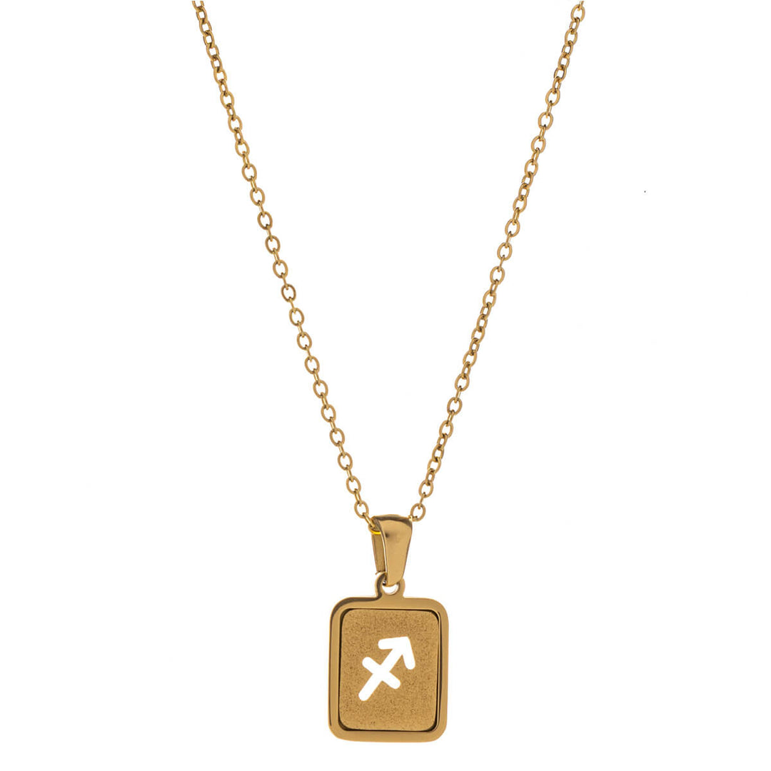 Horoskooppikaulakoru – Kullattu kirurginteräs (316L) - Ninja.fi