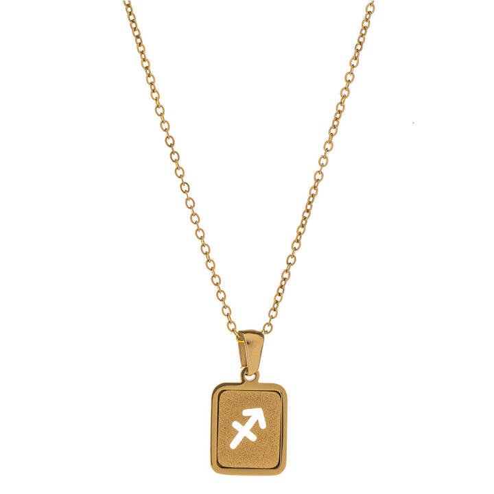 Horoskooppikaulakoru – Kullattu kirurginteräs (316L) - Ninja.fi