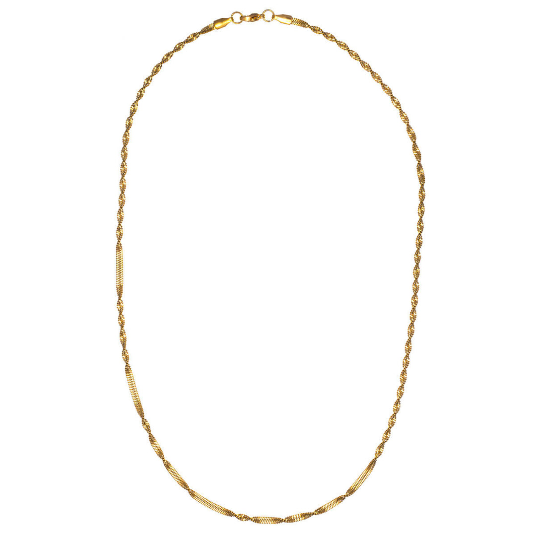 Singapore halsband 2,8mm 50cm (stål 316L)